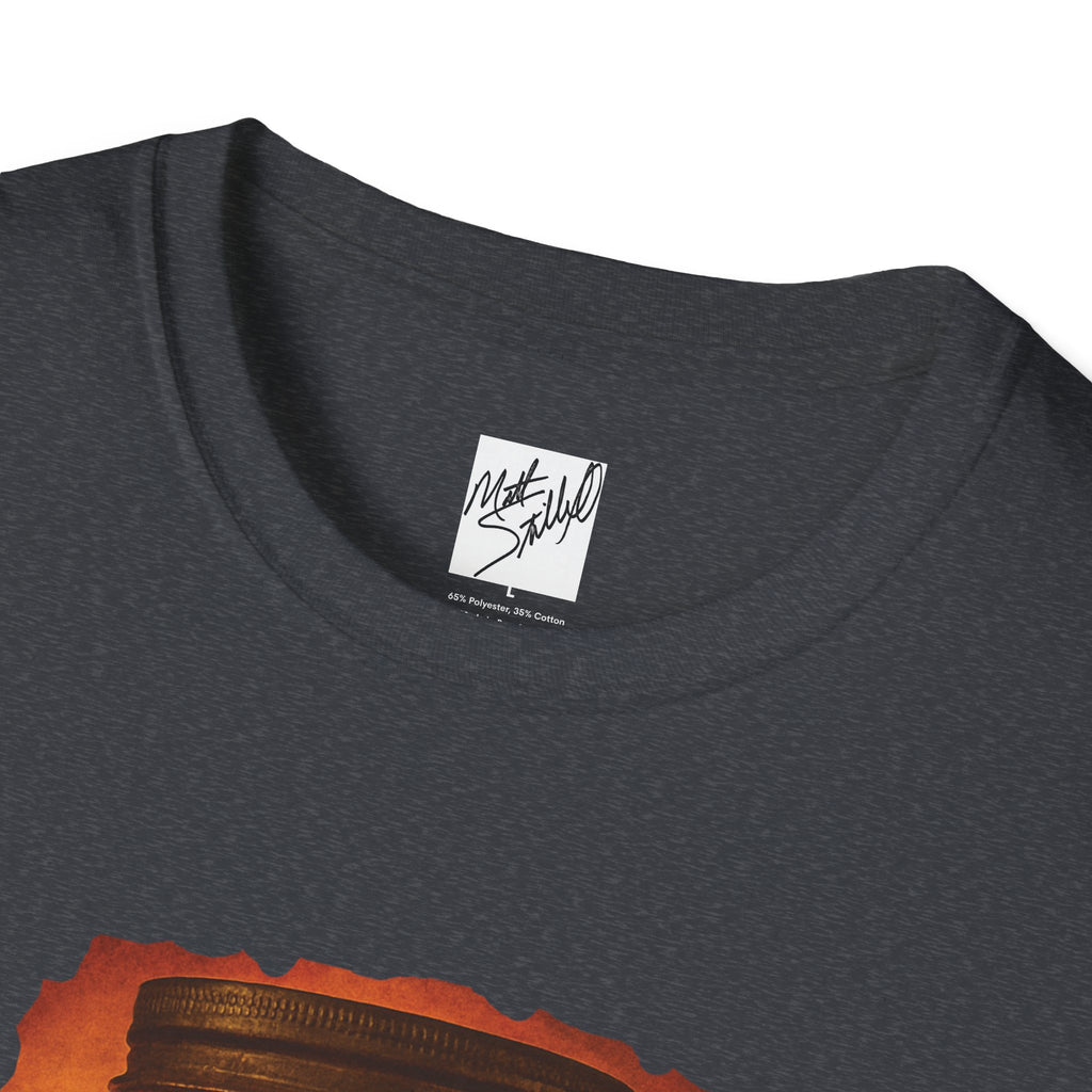 Unisex Softstyle T-Shirt with Quote, Cozy Southern Vibe Tee, Casual Gift for Friends, Vintage Style T-Shirt, Retro Aesthetic Top, Matt Stillwell Lyrics, Shine, Moonshine, Country Music Merch,