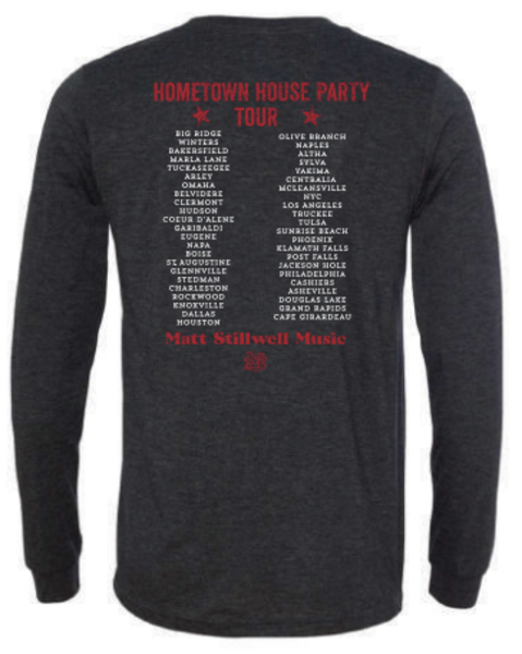 Hometown House Party Tour Long Sleeve T-Shirt